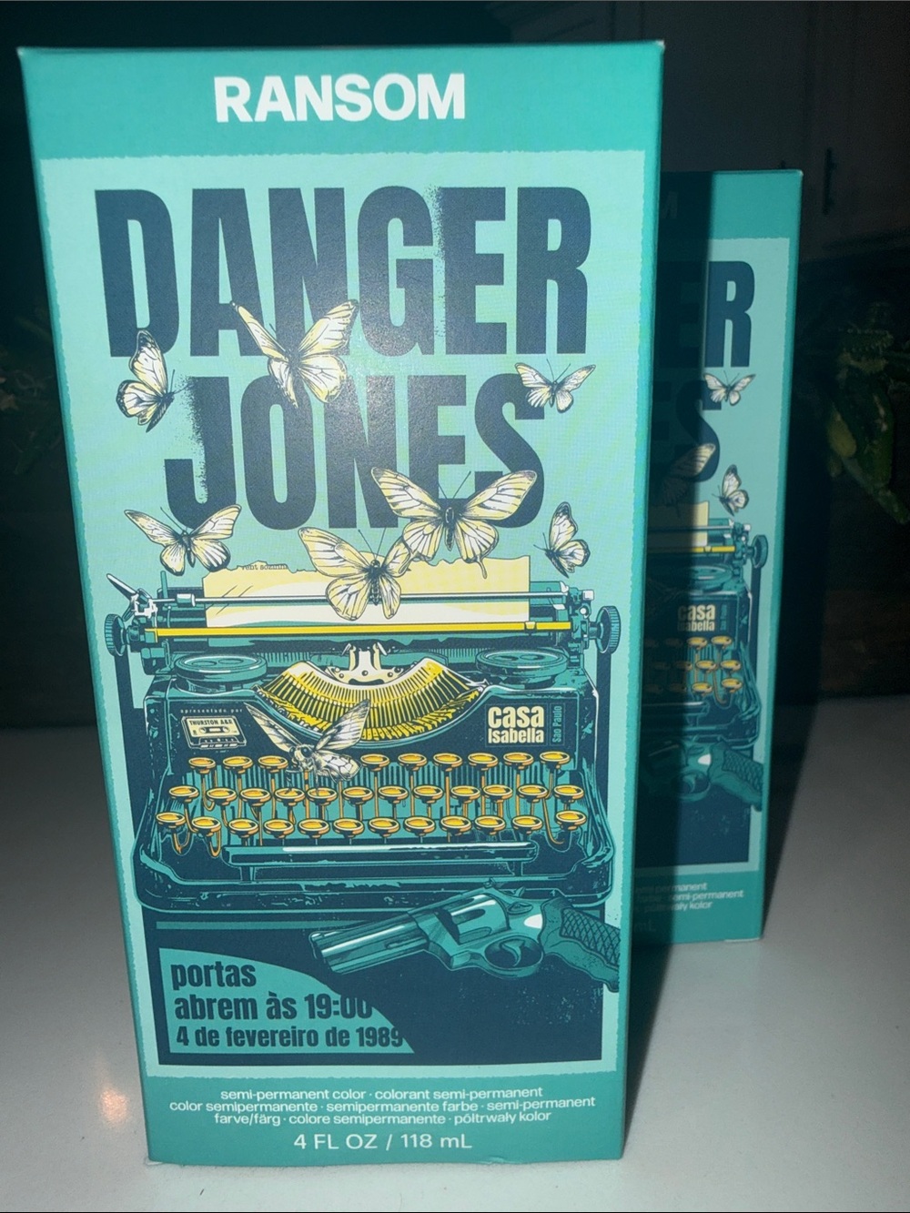 2 NIB Ransom Danger Jones RANSOM   Semi- permanent hair color